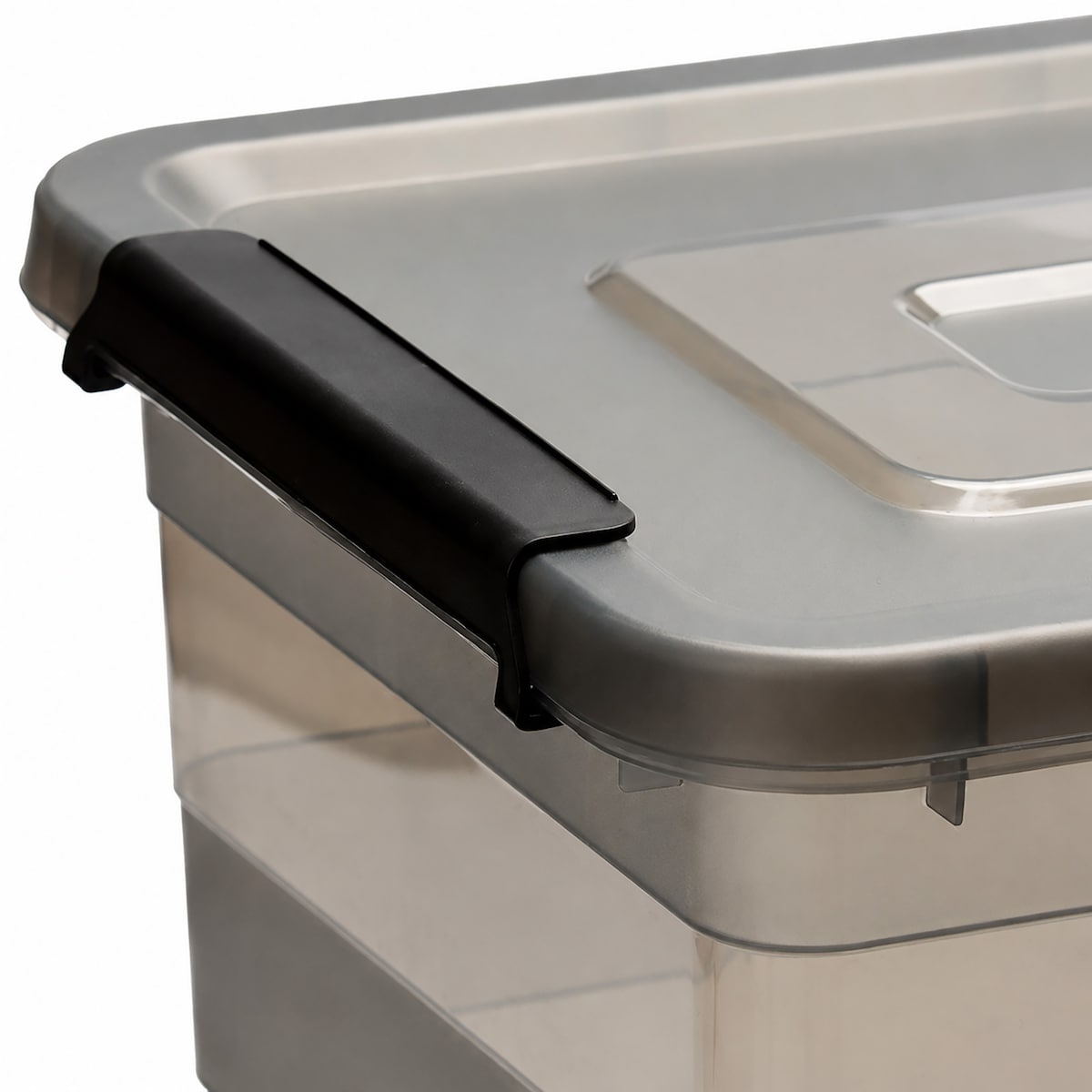 Pojemnik Plastikowy Pudełko 20 L Do Przechowywania Szare