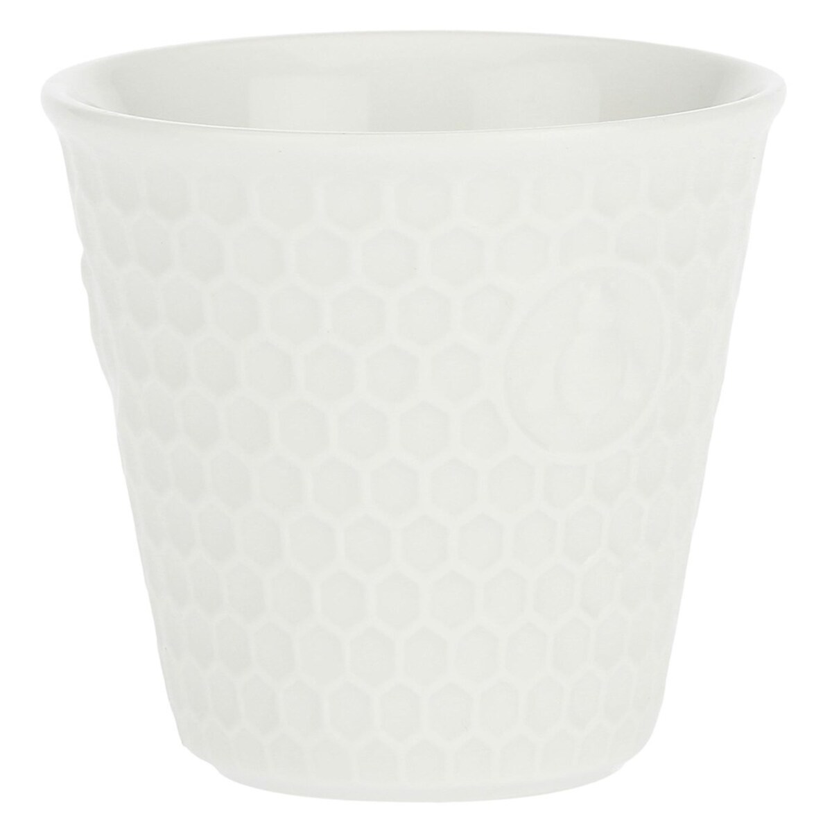 Zestaw 6 kubków Aperegina - Biały, 75 ml