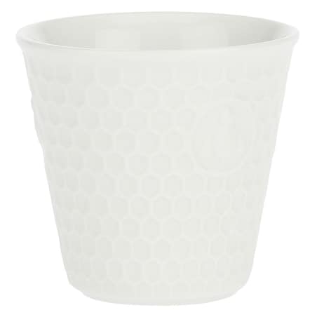 Zestaw 6 kubków Aperegina - Biały, 75 ml