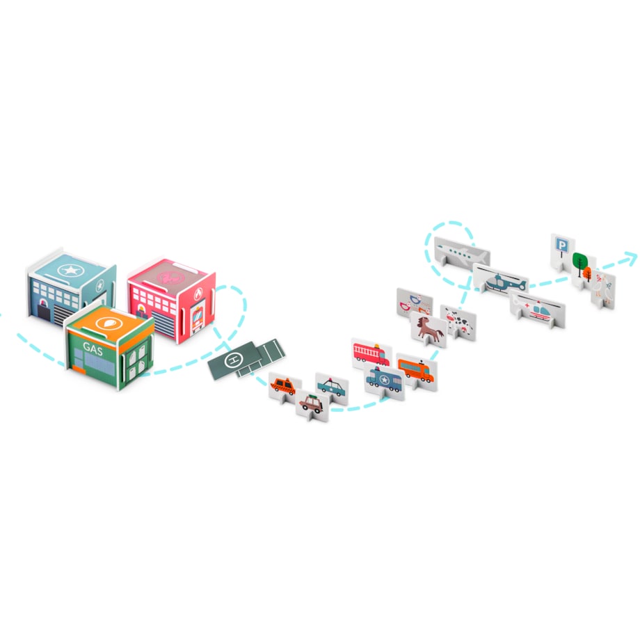 Mata piankowa edukacyjna dla dzieci puzzle 120x120cm Nukido