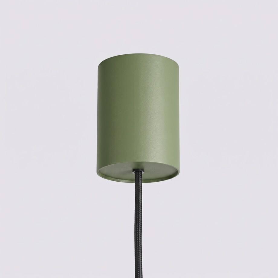 Żyrandol AURA 4 zielona oliwka Gx53