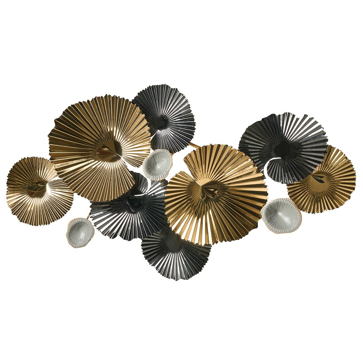 Dekoracja ścienna FRANCIUM Metal 50 cm Kolorowy