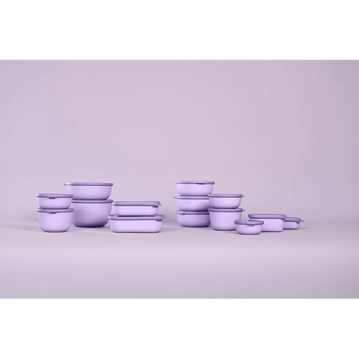 Miska Cirqula prostokątna 1000ml Nordic Lilac 106255074600