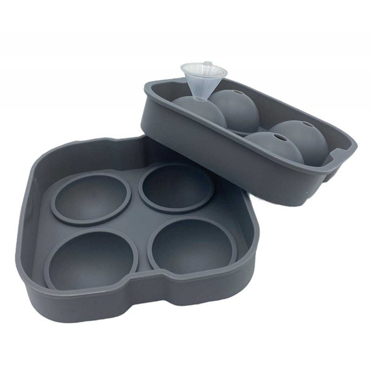 Forma Silikonowa Na 4 Kule Lodowe Do Drinków Napojów