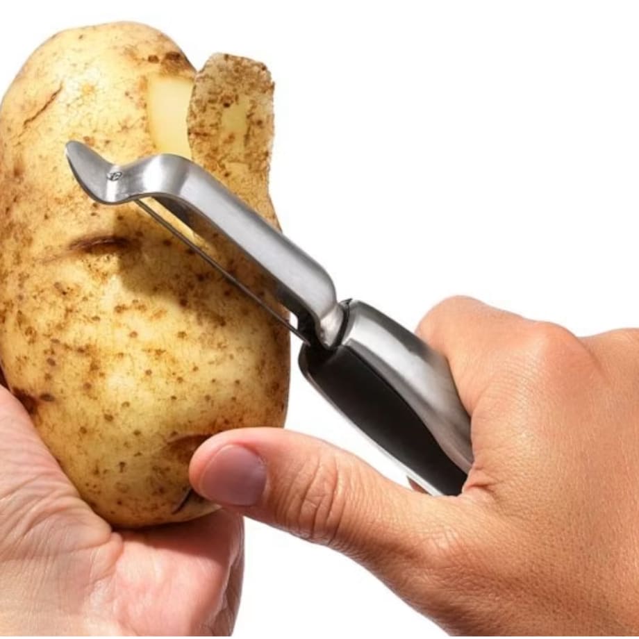 Obieraczka do warzyw prosta ruchoma SteeL, 3.1 x 19 cm, Oxo