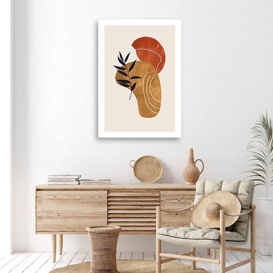 Obraz na płótnie, Abstrakcja w stylu boho