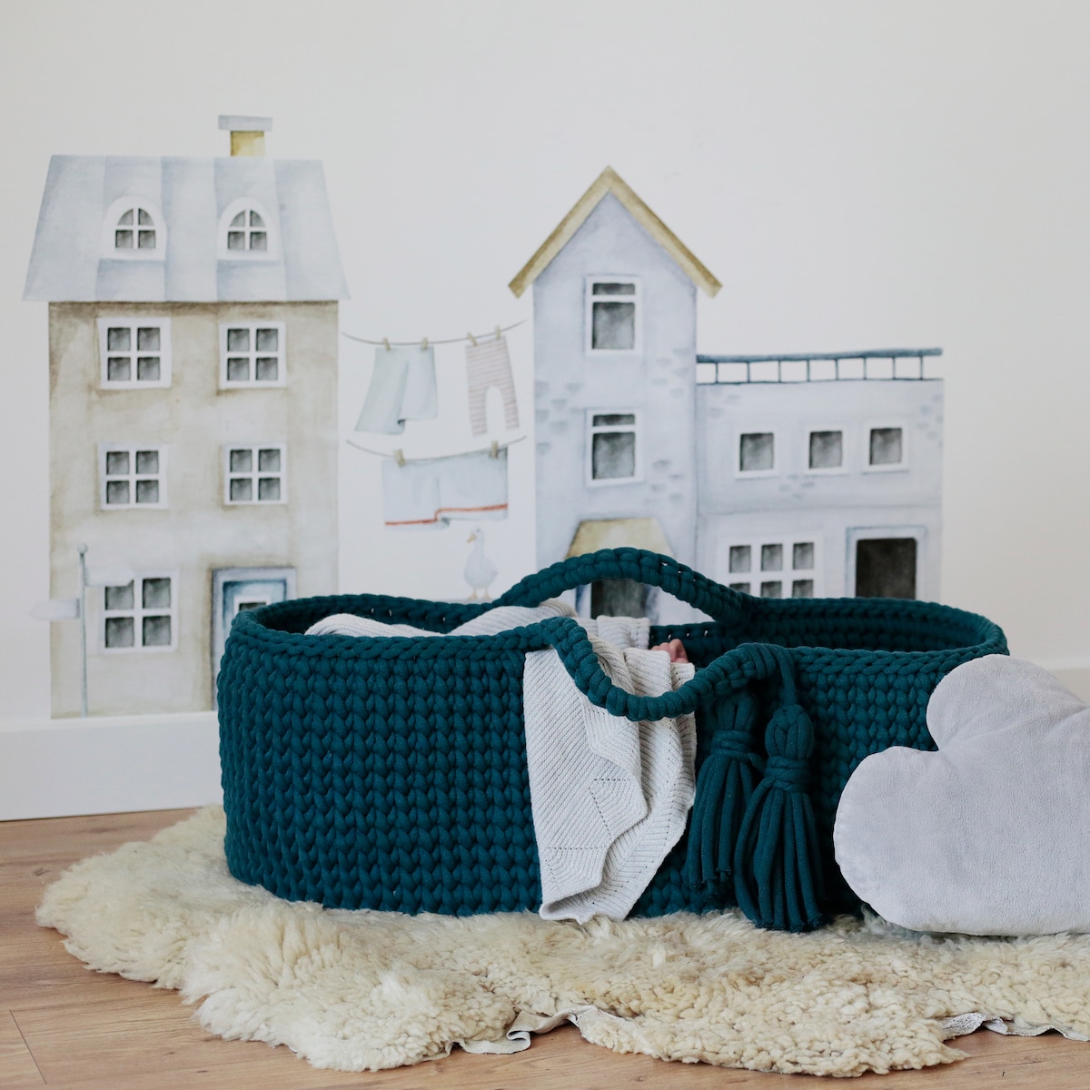 Kosz Mojżesza Happy Moses - Butelkowy