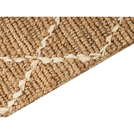 Dywan z juty 200 x 300 cm beżowy ZORAVA