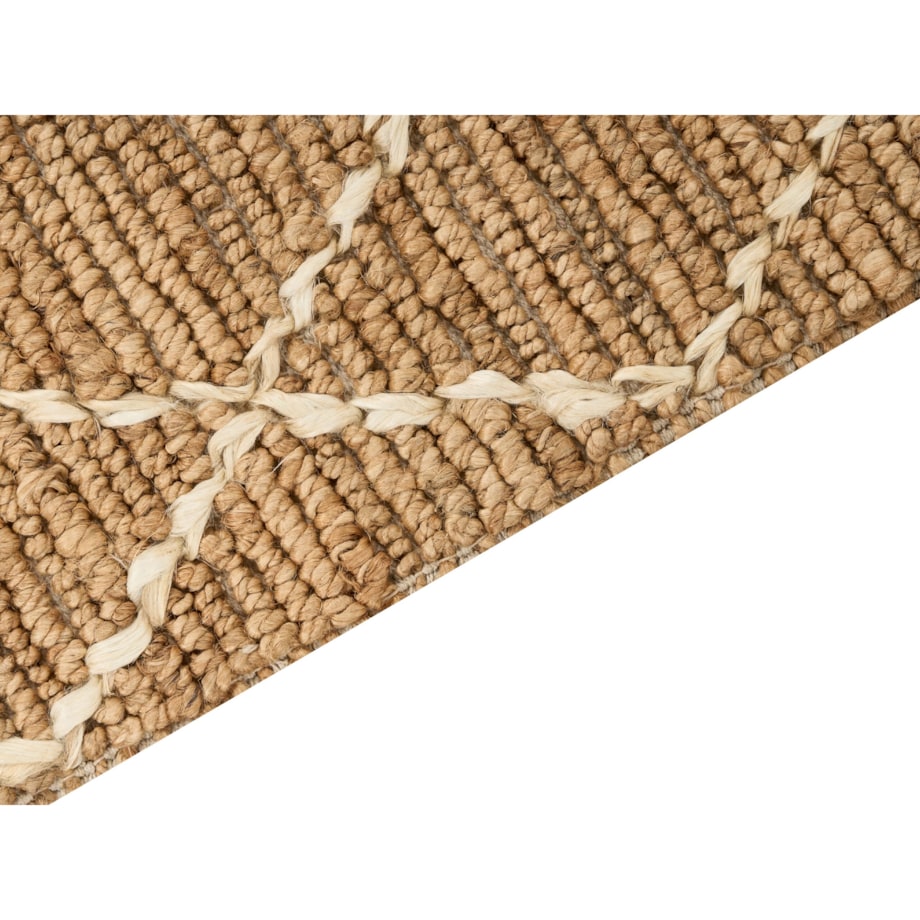 Dywan z juty 200 x 300 cm beżowy ZORAVA