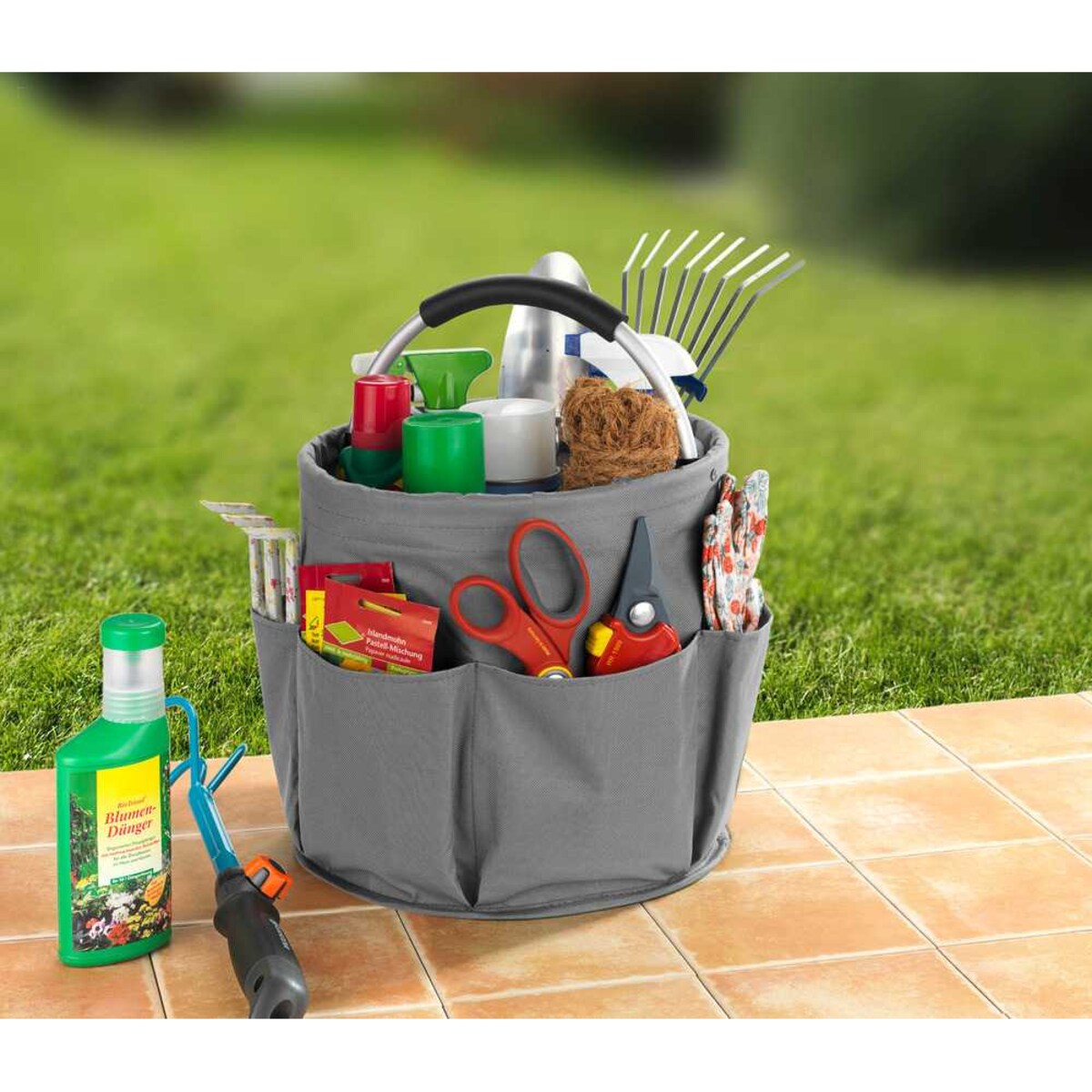 Składana torba na narzędzia ogrodowe, Ø 28 cm, WENKO