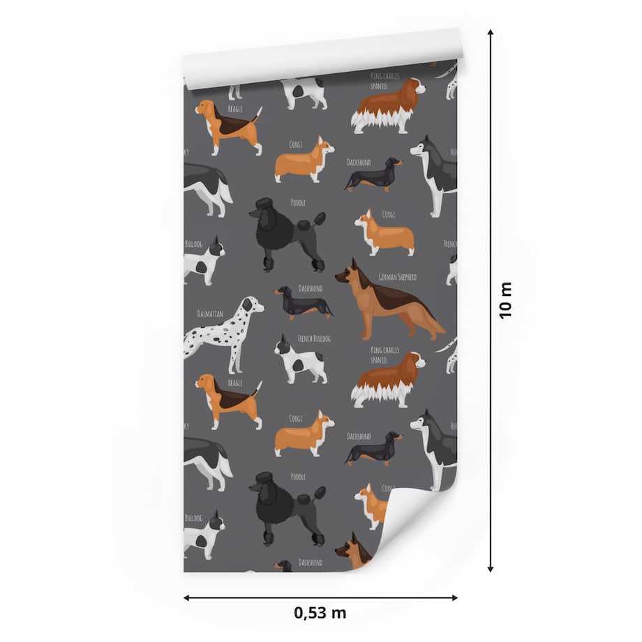 Tapeta Do Pokoju Dziecka Kolorowe PIESKI Napisy