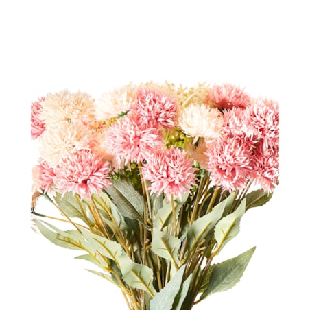 Bukiet sztucznych kwiatów SILVEIRA 60 cm Różowy