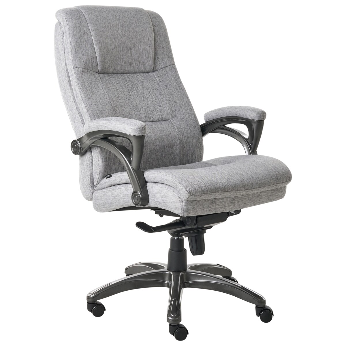 Krzesło dyrektorskie Obrotowy MAGNUS Len Szary