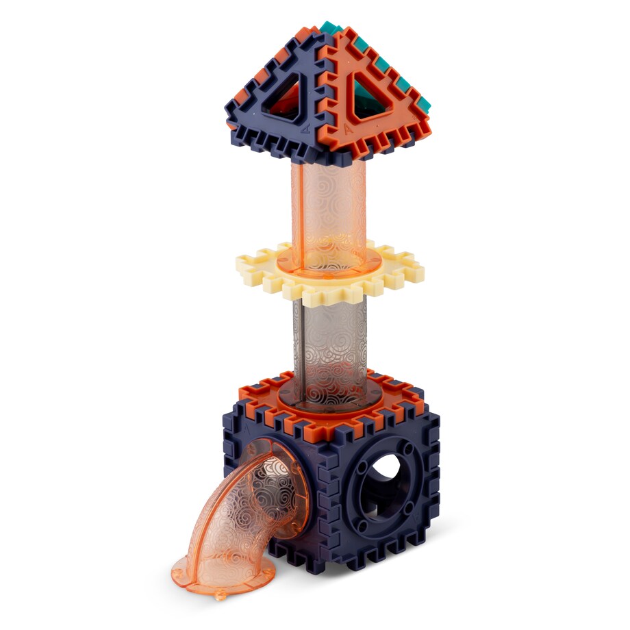 Klocki konstrukcyjne duże ze zjeżdżalnią 3d Ricokids