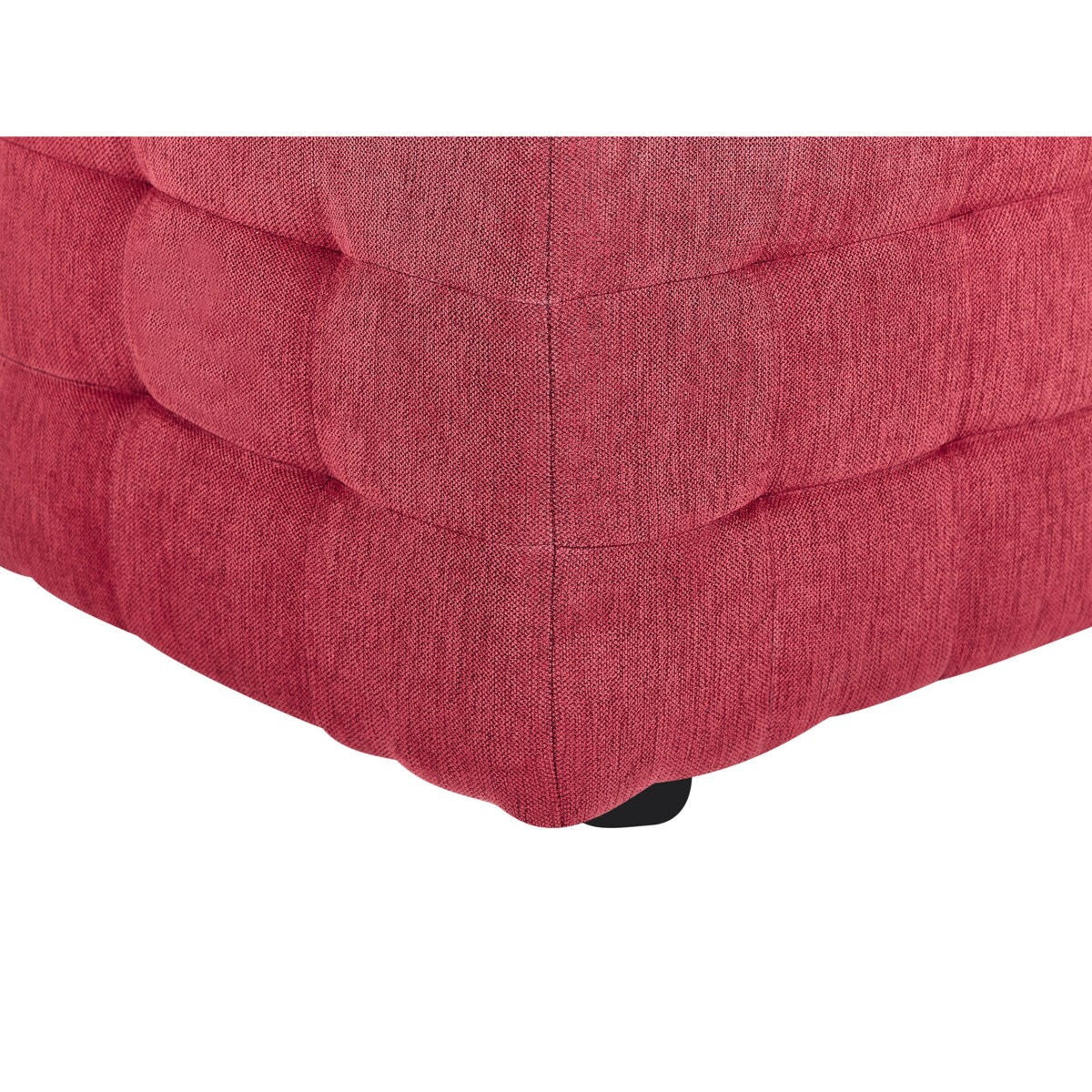 Puf ze schowkiem czerwony MICHIGAN