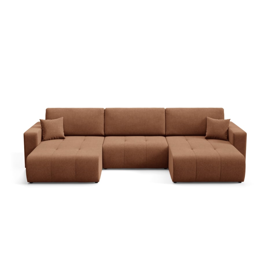 Narożnik MOLINIO U z funkcją spania Kolor: Wind 56