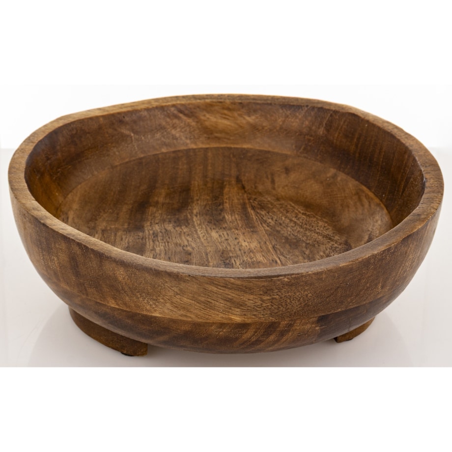 Misa dekoracyjna drewniana 9x25x25 cm DEKOR-5 na nóżkach