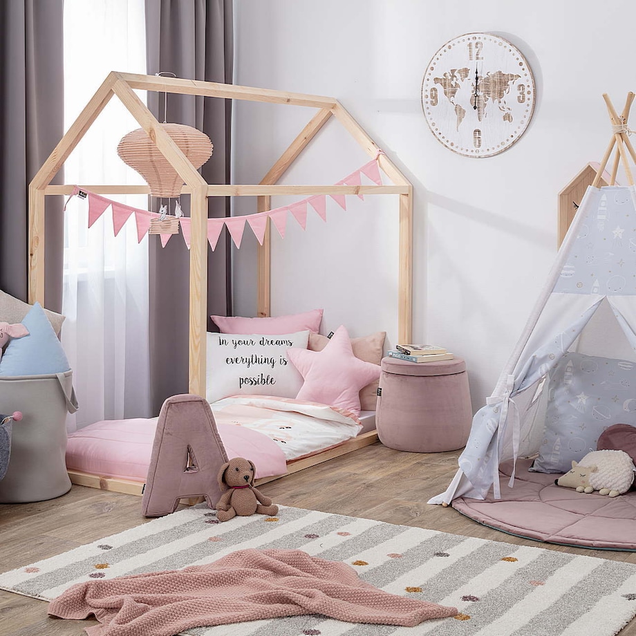 Dywan Stripes and Dots beige 120x170cm, 120x170x1cm