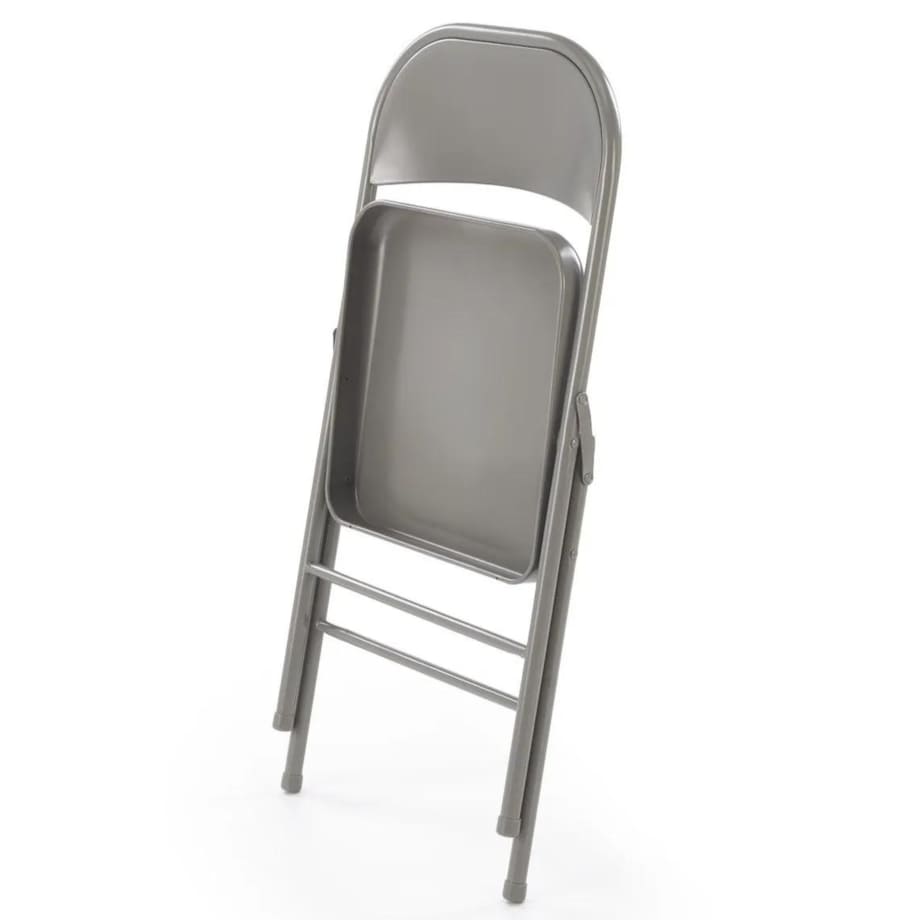 Krzesło metalowe K565 szare składane