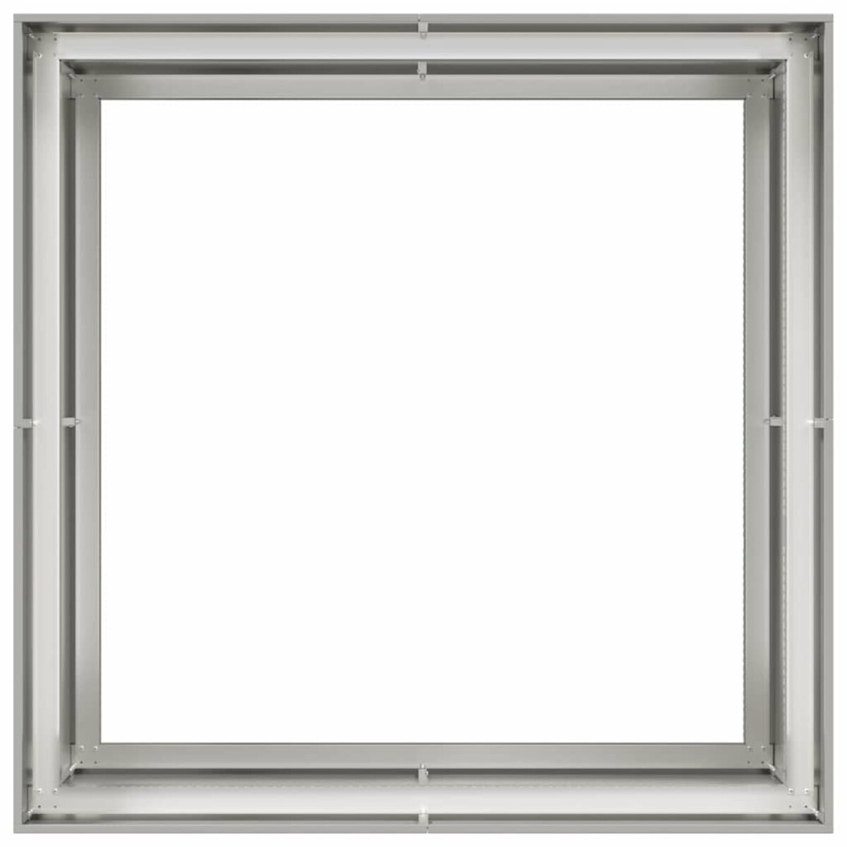 vidaXL Doniczka 100x100x80 cm Stal nierdzewna