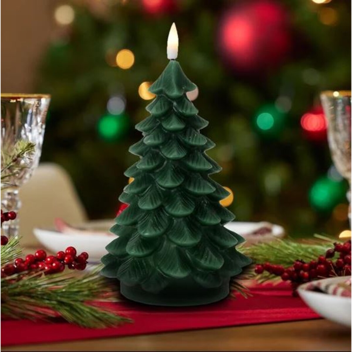 NIKOLAO Świeca Led 11x11xh15cm