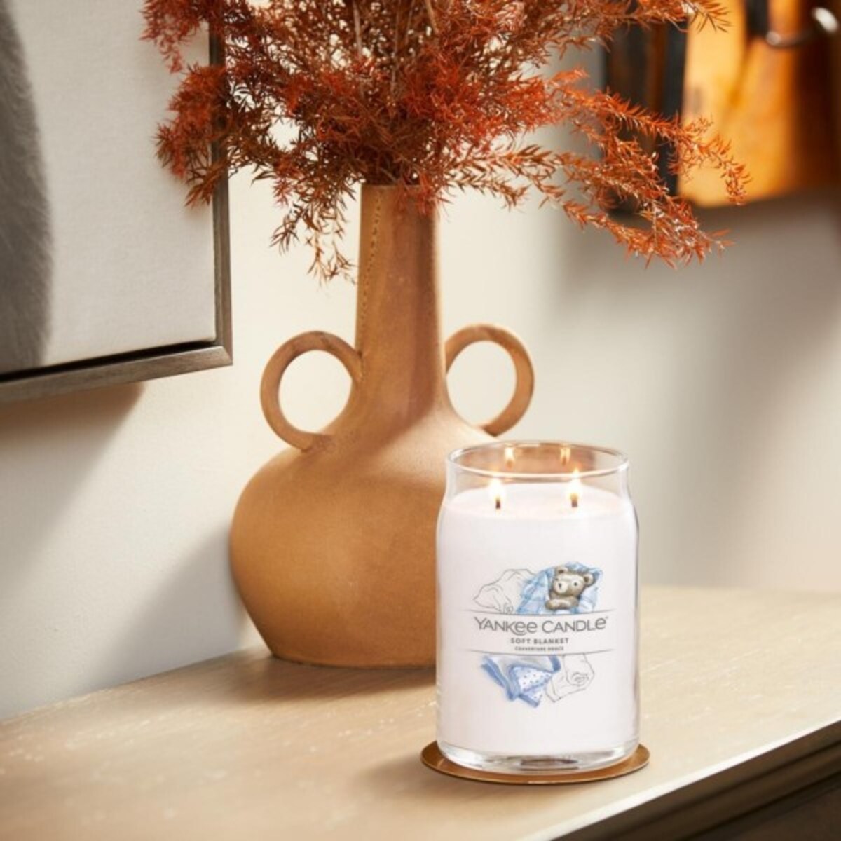 YC SIGNATURE – Świeca duża SOFT BLANKET