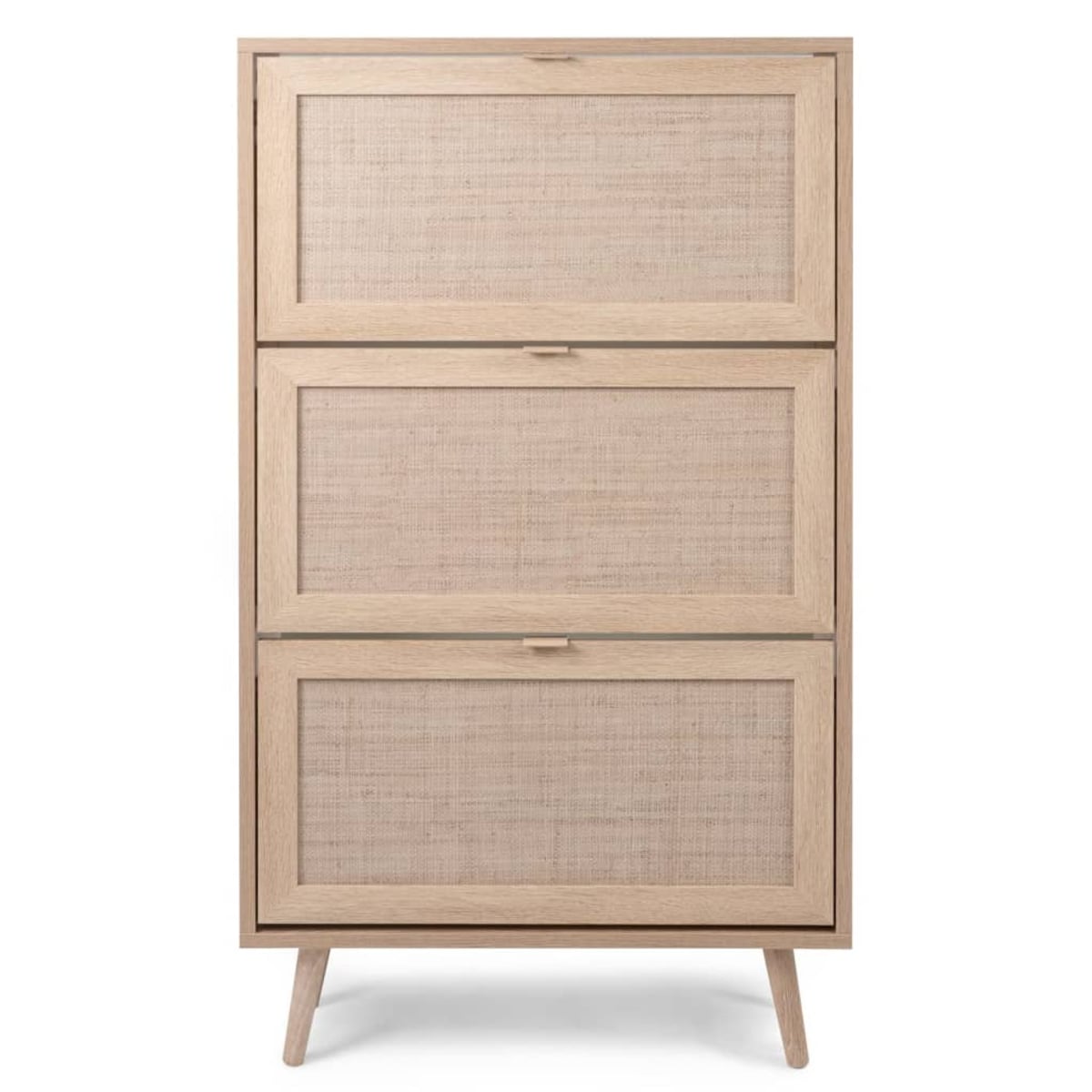 Finori Szafka na buty Bali 49A, dąb sonoma i nadruk trzciny