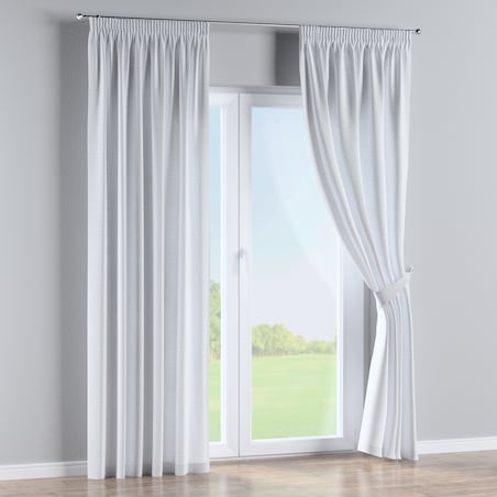 Zasłona na taśmie marszczącej 1 szt. 130x260 biały