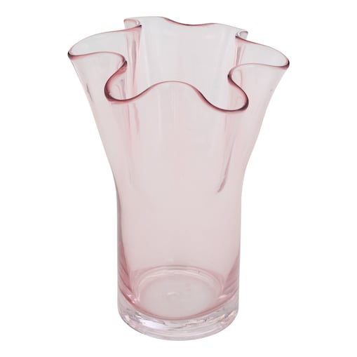 Wazon dekoracyjny, szklany, Ø 17 cm x 23,5 cm
