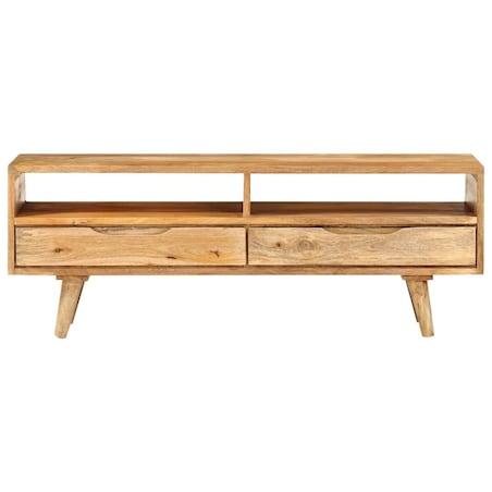 vidaXL Szafka pod telewizor, 110x30x41 cm, lite drewno mango