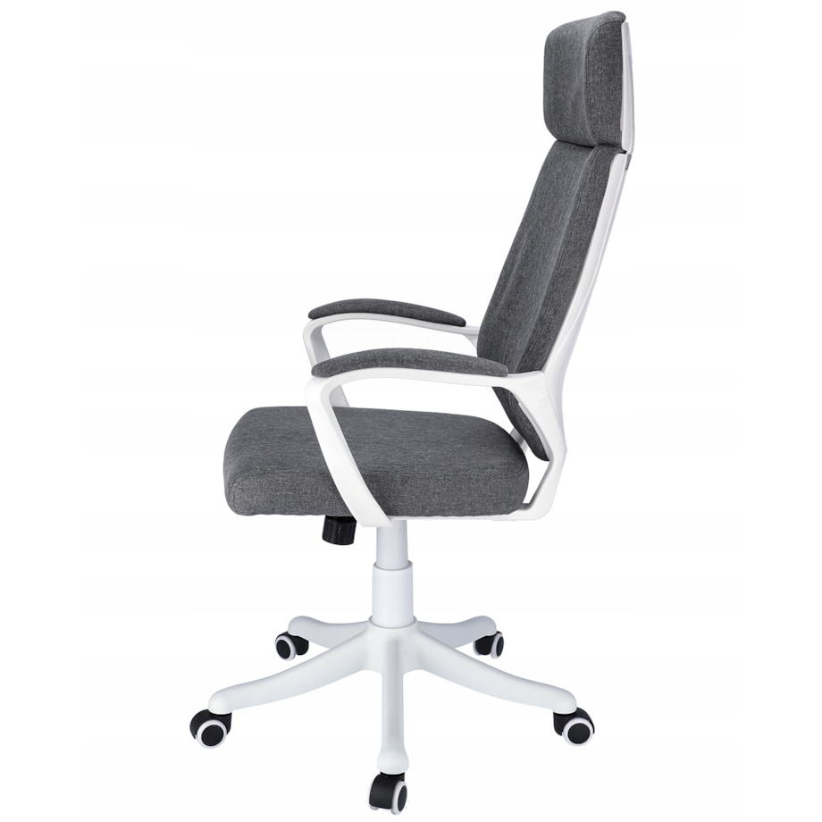 Fotel biurowy materiałowy ICON szary