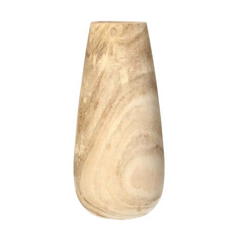 Wazon Natural Wood 39cm, 18 x 18 x 39 cm