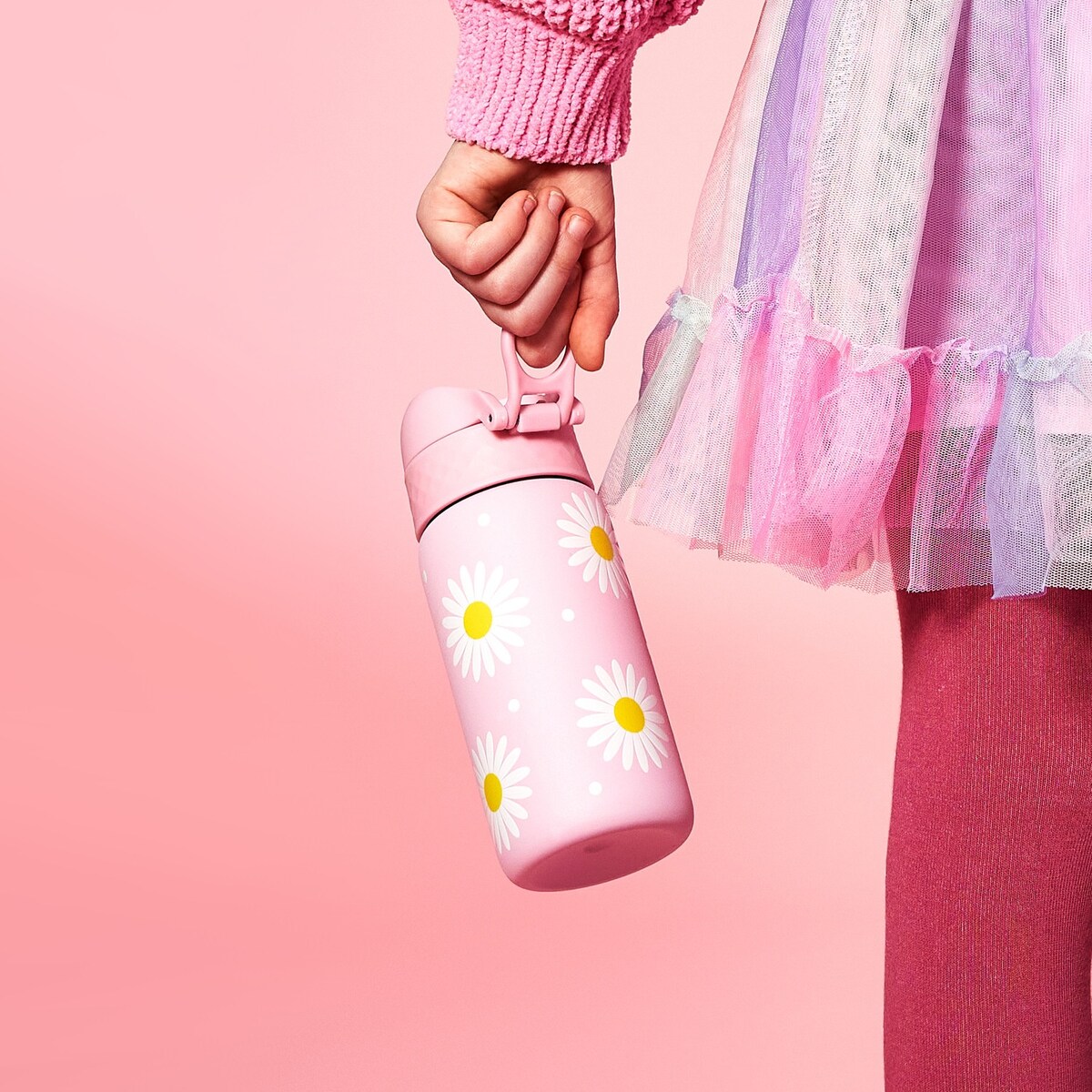 Butelka ION8 Single Wall I8SS400PPDAISY Daisies