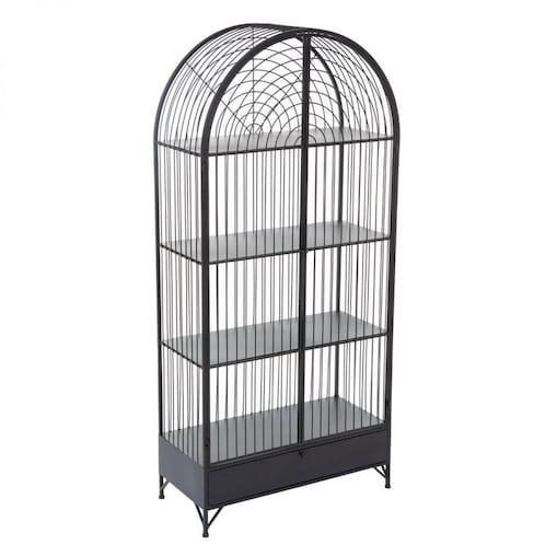 Regał metalowy GABBIA 160x74x34 cm