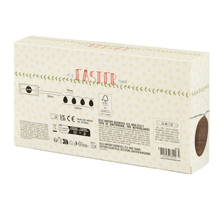 Girlanda Lampki Wielkanocne Światełka Jajka Pisanki 135 Cm Na Baterie