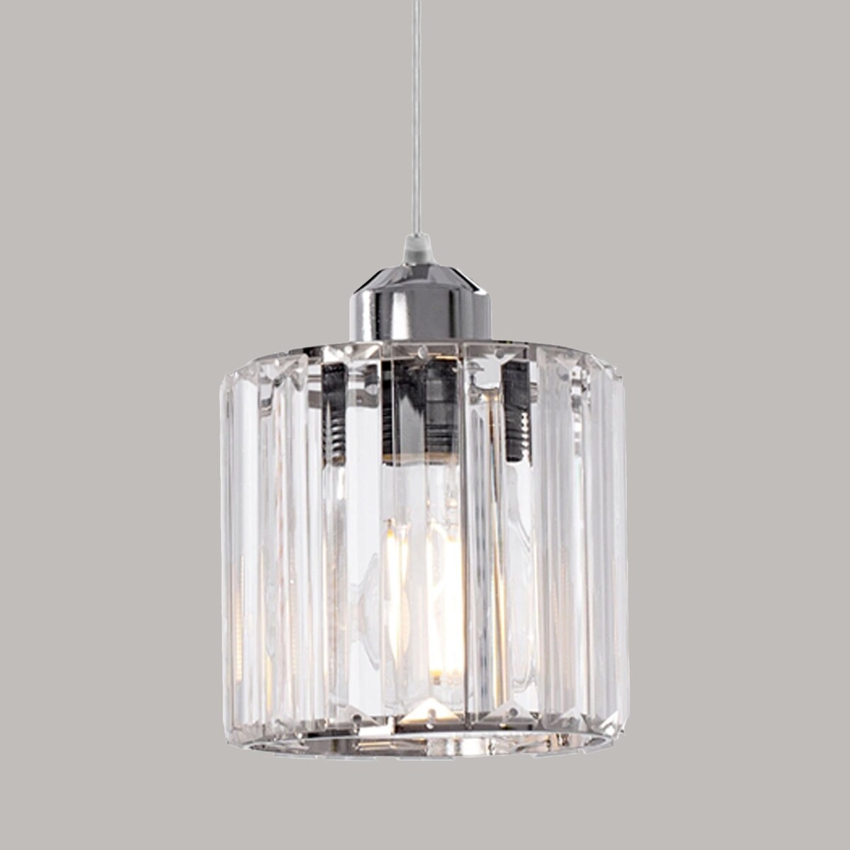 Lampa Wisząca Toolight Glamour Chromowana