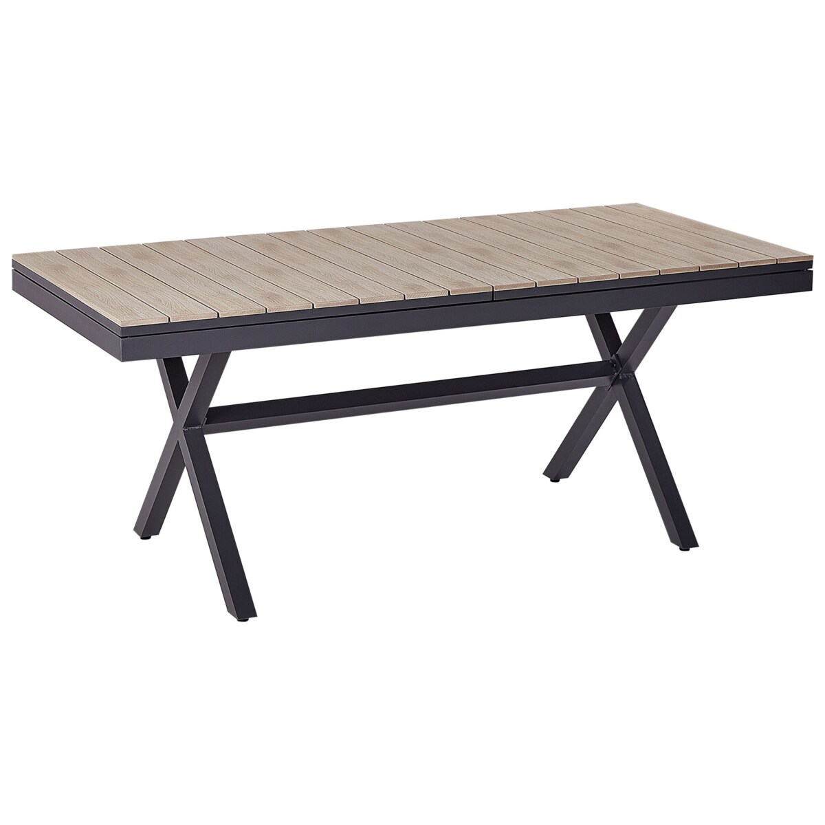 Stół ogrodowy MDF Grafitowy FANES