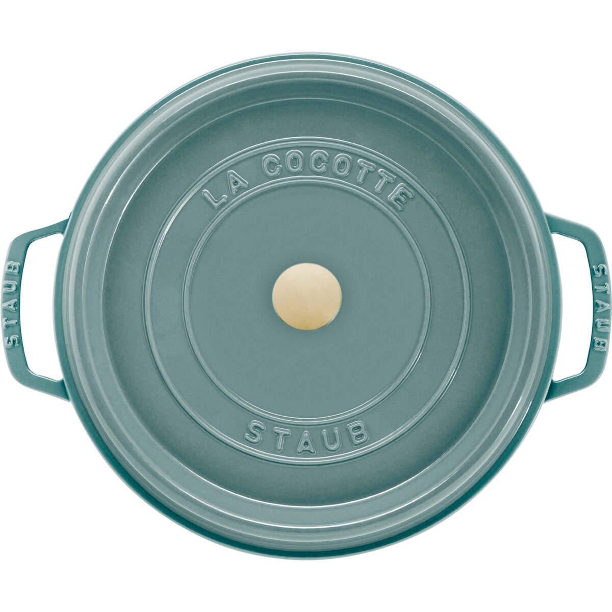 Garnek żeliwny okrągły Staub - 5.2 ltr, Eukaliptusowy