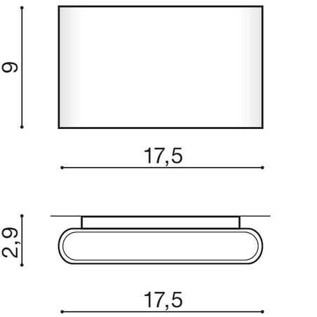 Czarna lampa do ogrodu Cremona kinkiet LED 10W nowoczesna