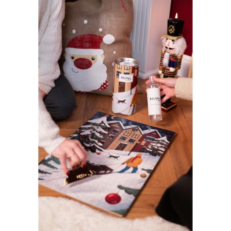 Muno Puzzle "Snowy Night" by Małgorzata Zych Puzzle 500 el. w eco woreczku