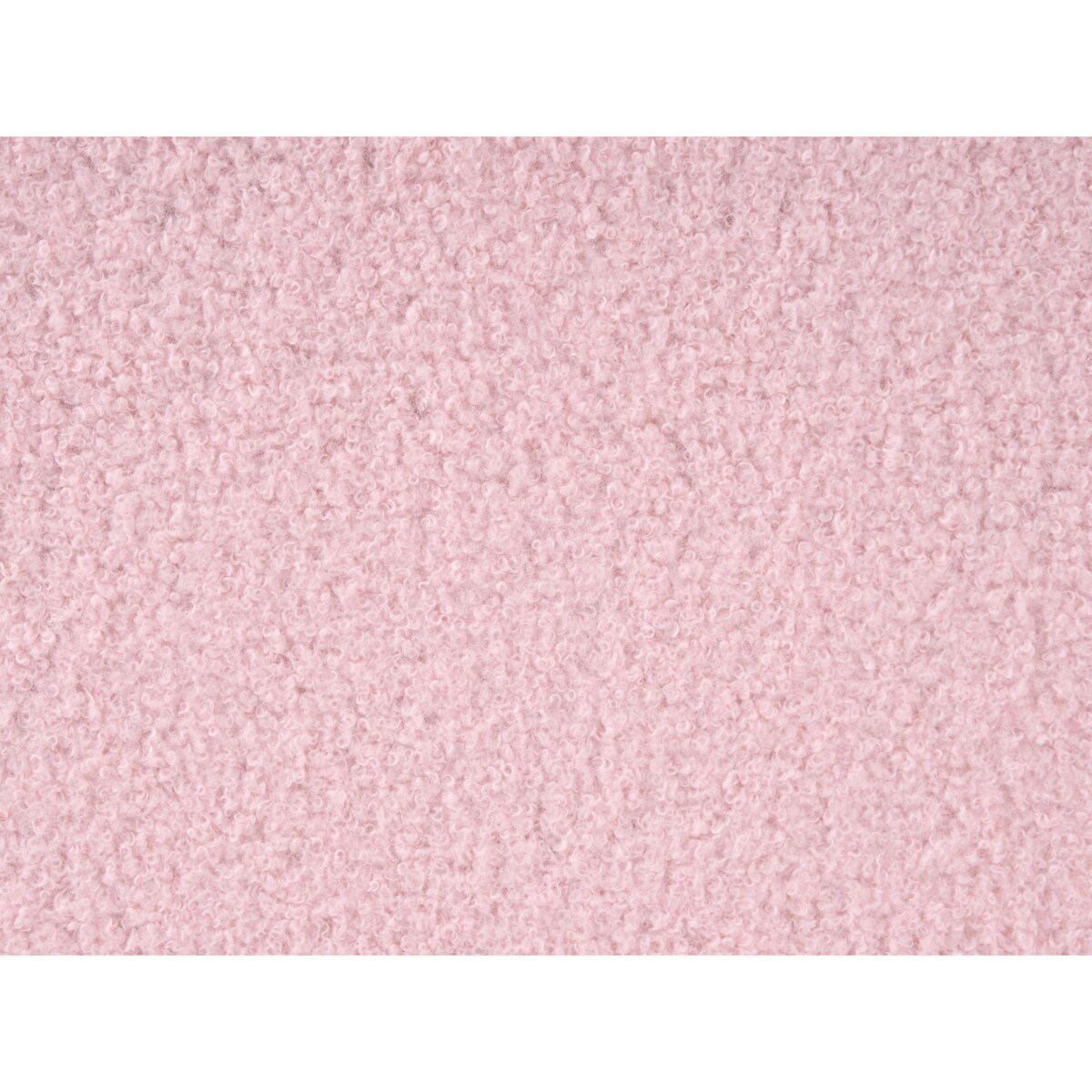 Łóżko Boucle LAYE 90 x 200 cm Różowy