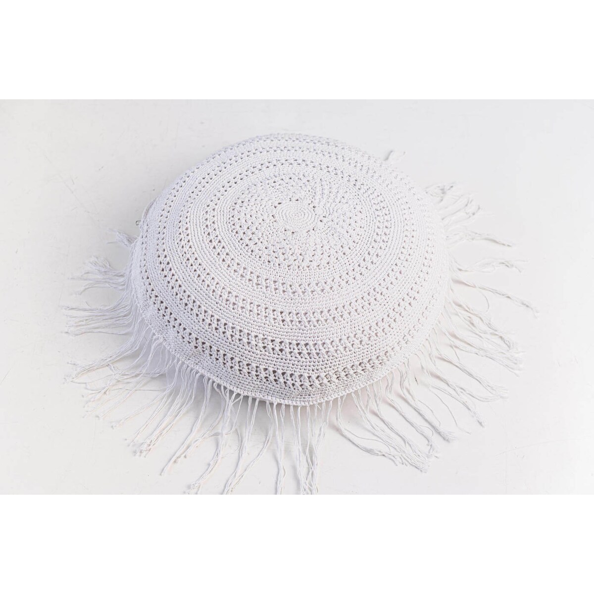 PODUSZKA MAKRAMA OKRĄGŁA