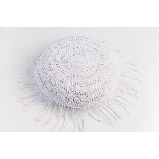 PODUSZKA MAKRAMA OKRĄGŁA