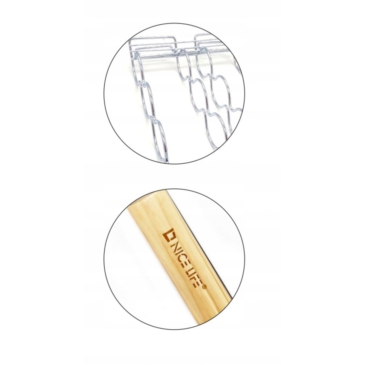 Ruszt do grillowania kiełbasek 5,8 x 27 stal nierdzewna