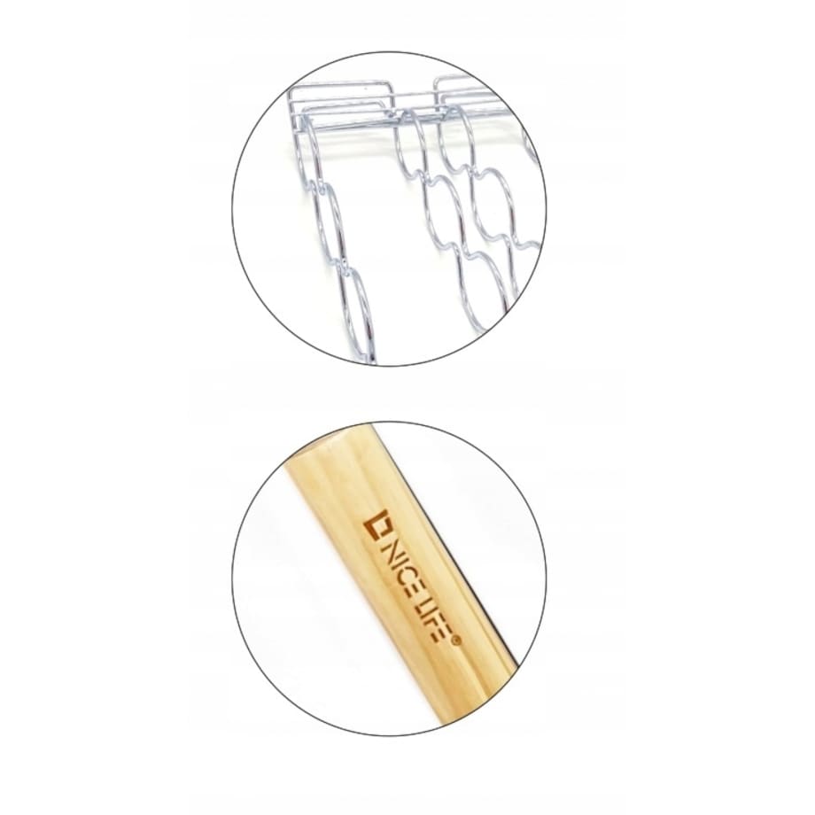 Ruszt do grillowania kiełbasek 5,8 x 27 stal nierdzewna