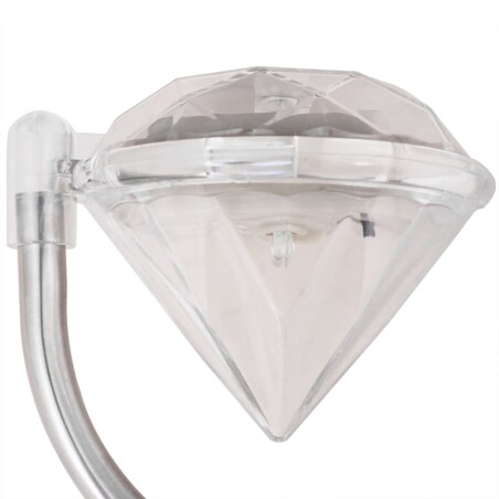 vidaXL Lampki solarne ogrodowe LED 6 szt, 9x7,8x29,5 cm