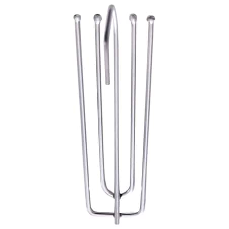 vidaXL Zasłony zaciemniające z haczykami, 2 szt., złamana biel