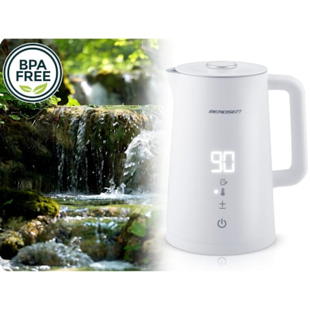 Czajnik elektryczny panel dotykowy 2200w 1,7l Berdsen