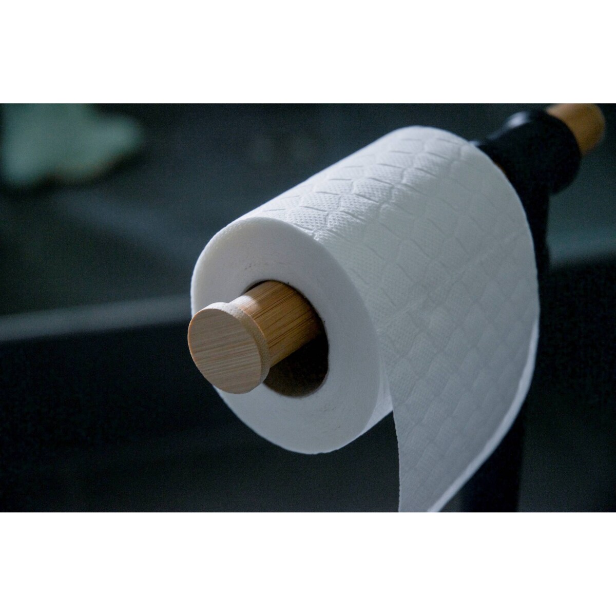 Metalowy stojak na papier toaletowy i szczotkę do wc FORLI, WENKO