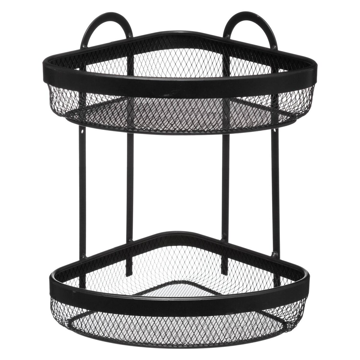 Półka wisząca narożna, 2 poziomy